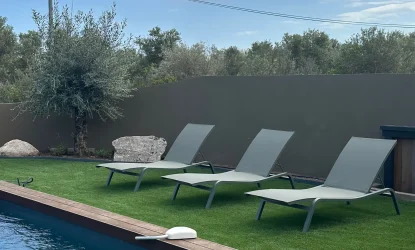 piscine privée des villas vangarone
